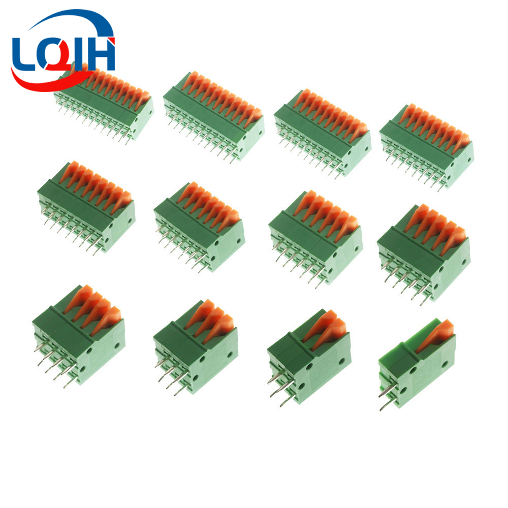 10Pcs Pitch 2.54mm KF141V Push - Push Fit Connector recension och pris