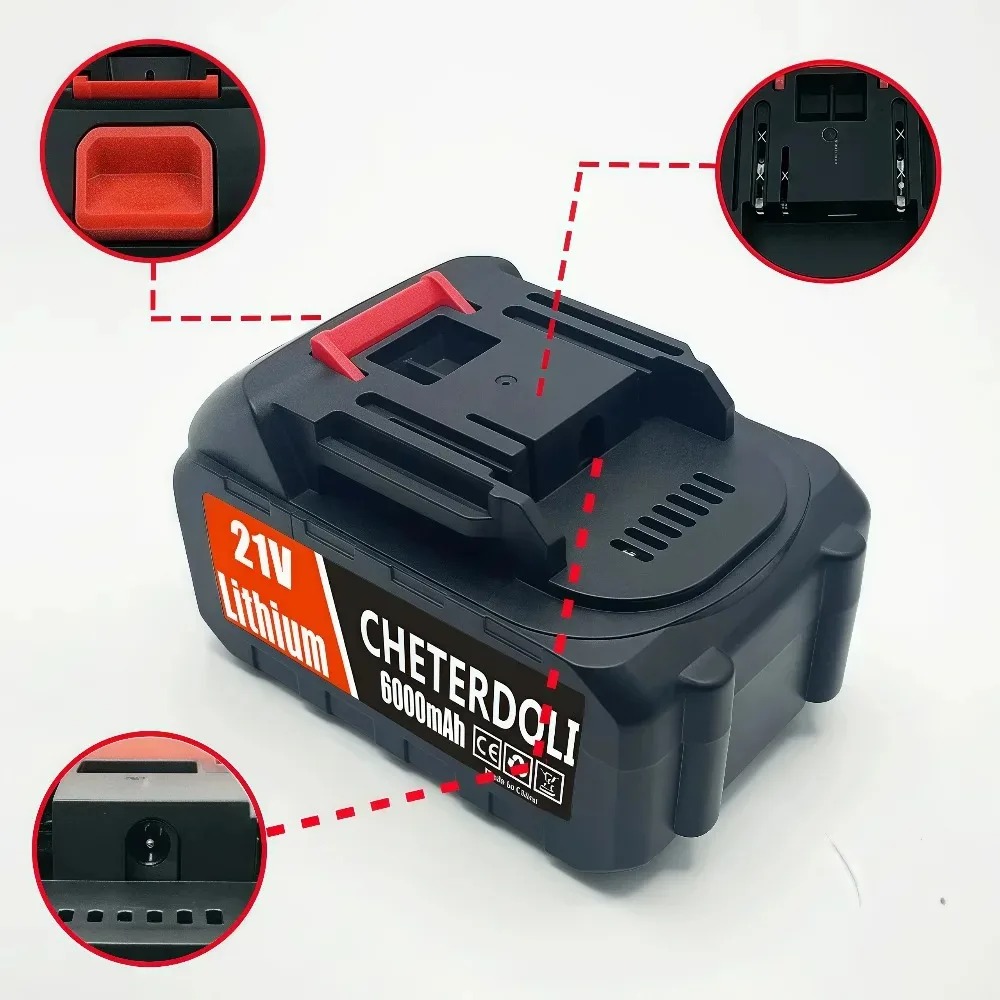 for Makita 21V 6.0Ah Smart Bat - Makita Drill Hp1640 recension och pris