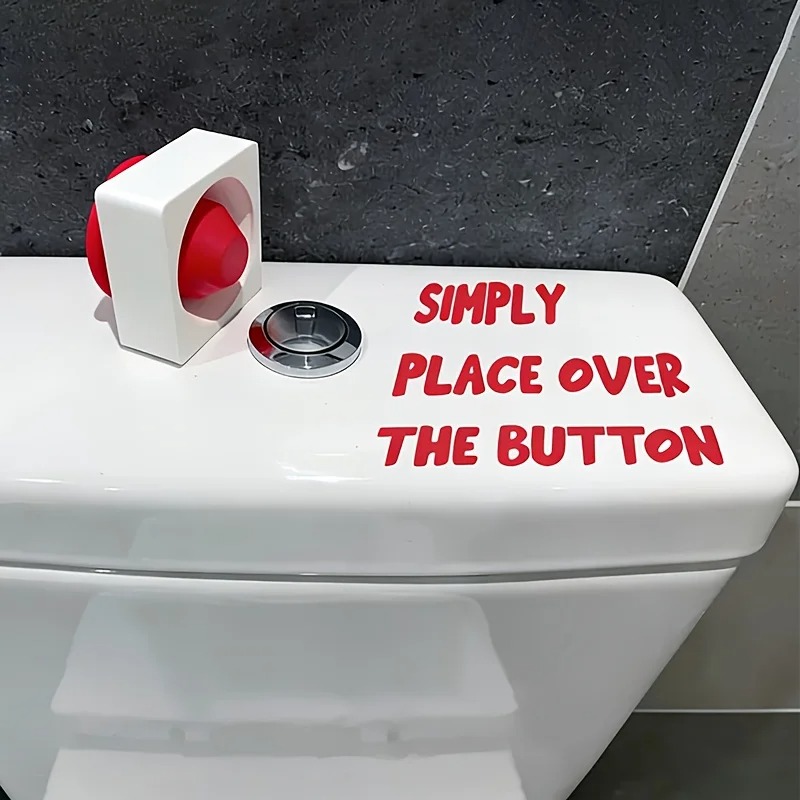 1PC Toilet Flush Button Cover, - Toilet Fill Valve recension och pris